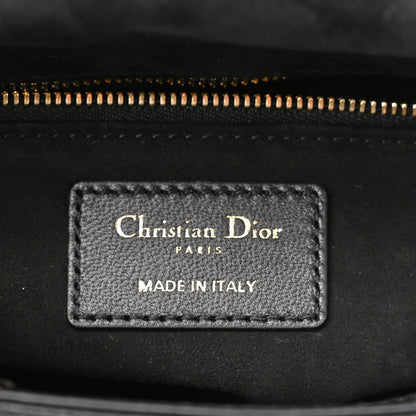 Christian Dior Lambskin Cannage Small My ABCDior Lady Dior Black 6 of 11