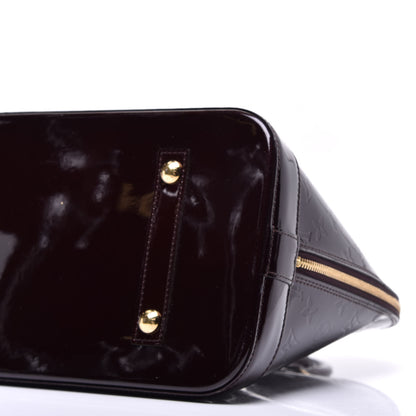 Louis Vuitton Vernis Alma GM Amarante 8 of 8