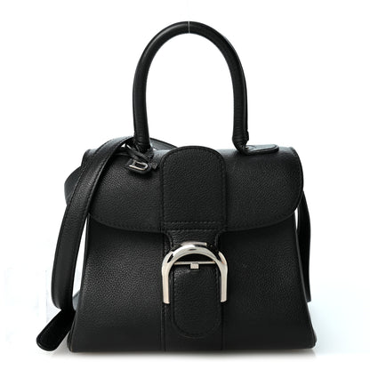 Delvaux Grained Calfskin Mini Brillant Satchel Black 1 of 10