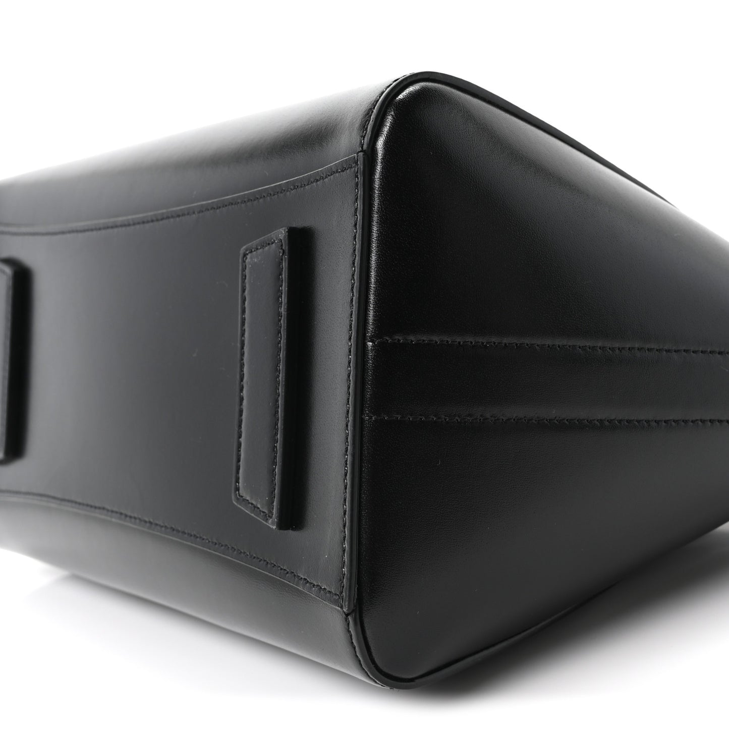 Box Calfskin Small Lock Antigona Shoulder Bag  Black