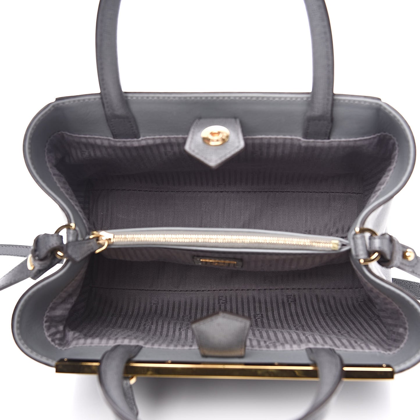 Vitello Elite Petite 2Jours Tote Grigio Grigio Chiaro