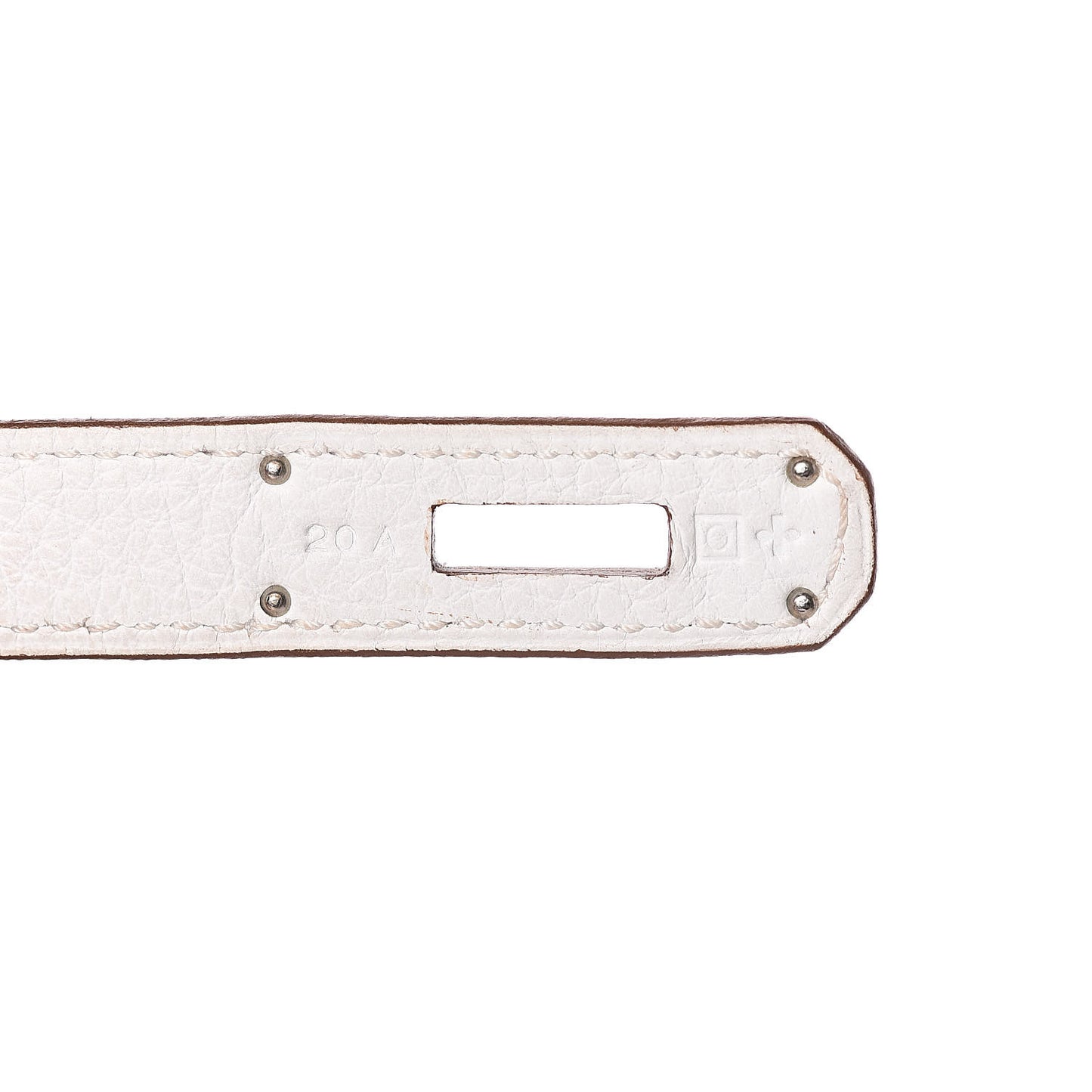 Togo Casaque Birkin 40 Sanguine White