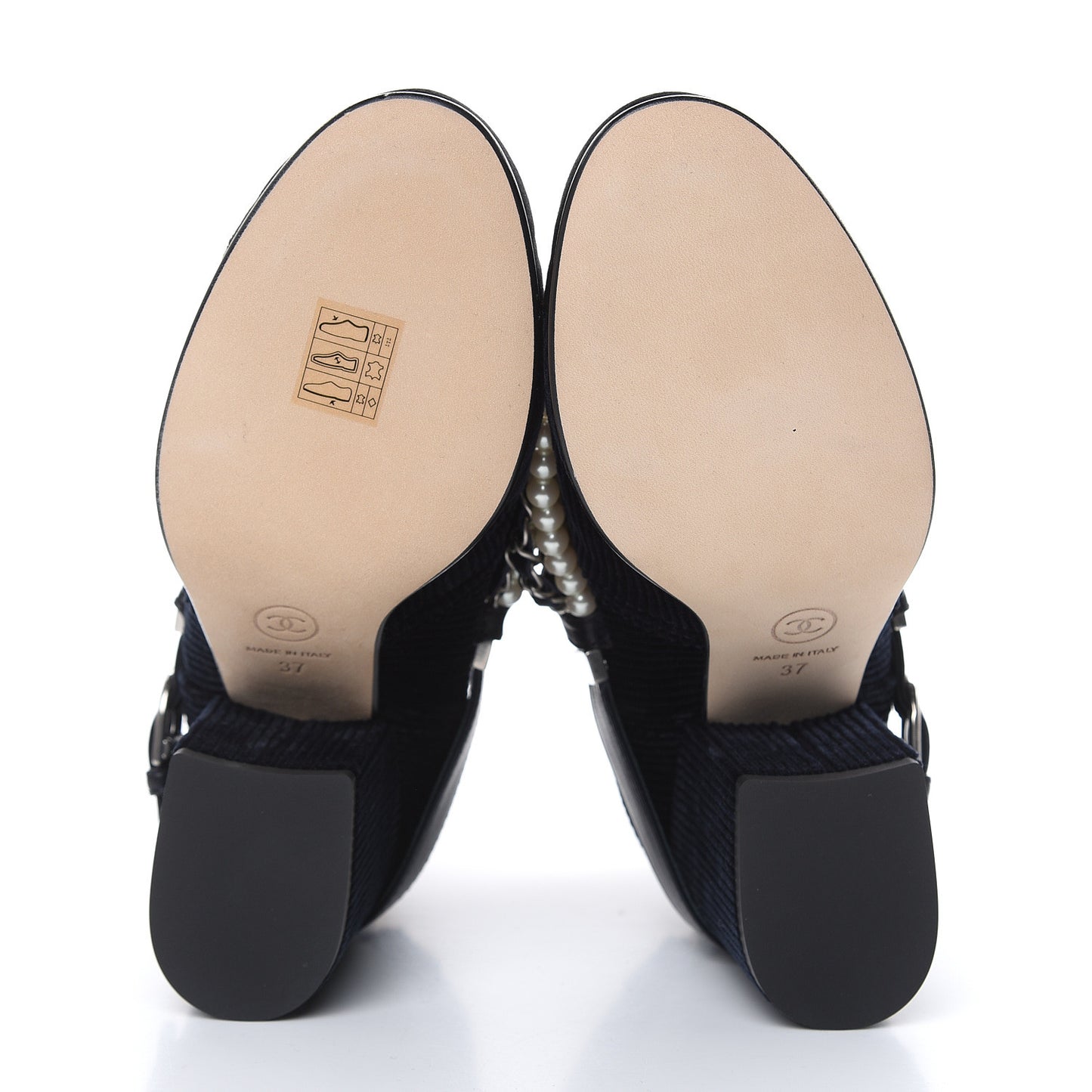 Velvet Satin Cap Cap Toe Short Boots 37 Navy Black