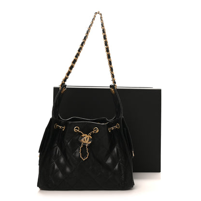 Chanel Caviar Quilted Small Chanel 25 Handbag Black 11 of 11