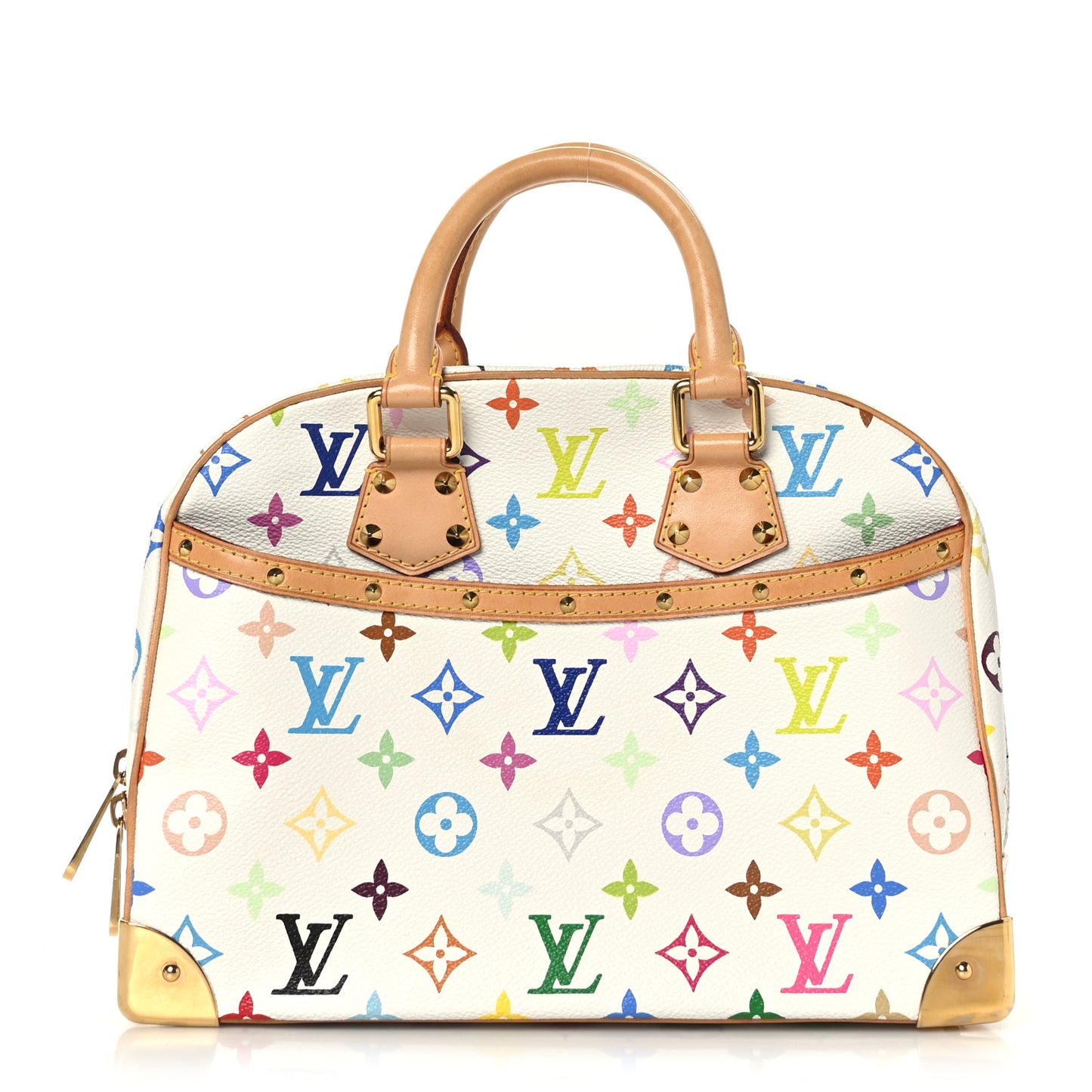 Monogram Multicolor Trouville White