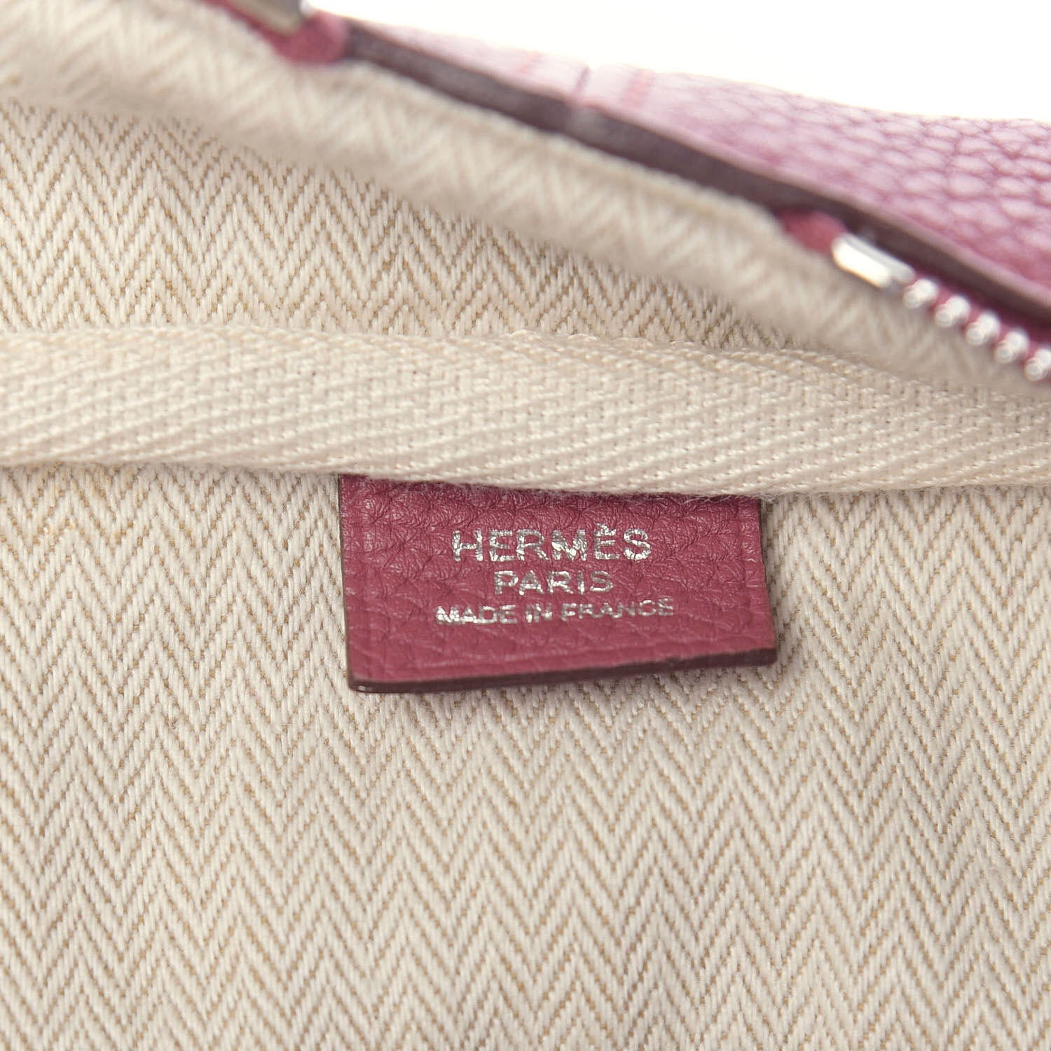 Hermes Taurillon Clemence Victoria II 35 Bois de Rose 6 of 14