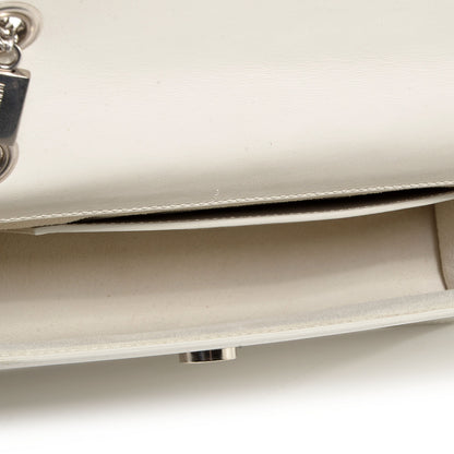 Saint Laurent Leather Classic Medium Betty Bag White 5 of 10