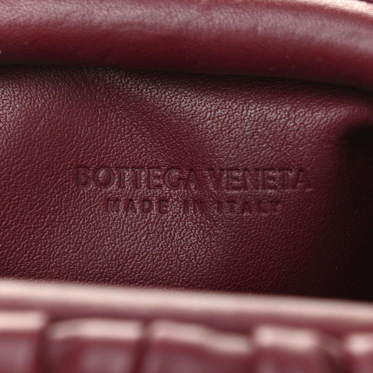 Bottega Veneta Butter Calfskin Coin Purse Bordeaux 5 of 12