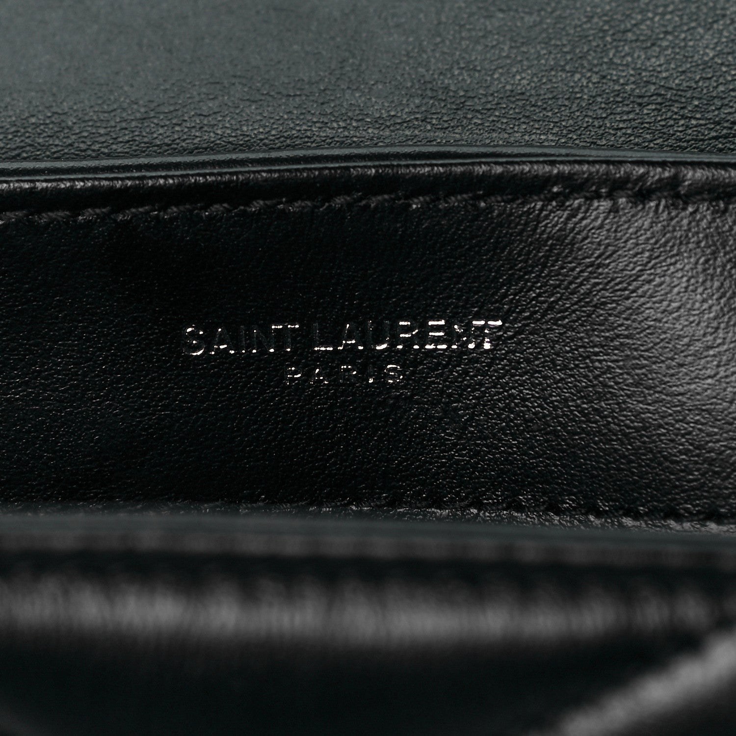 Saint Laurent Calfskin Y Quilted Monogram Toy Loulou Crossbody Bag Black 6 of 8