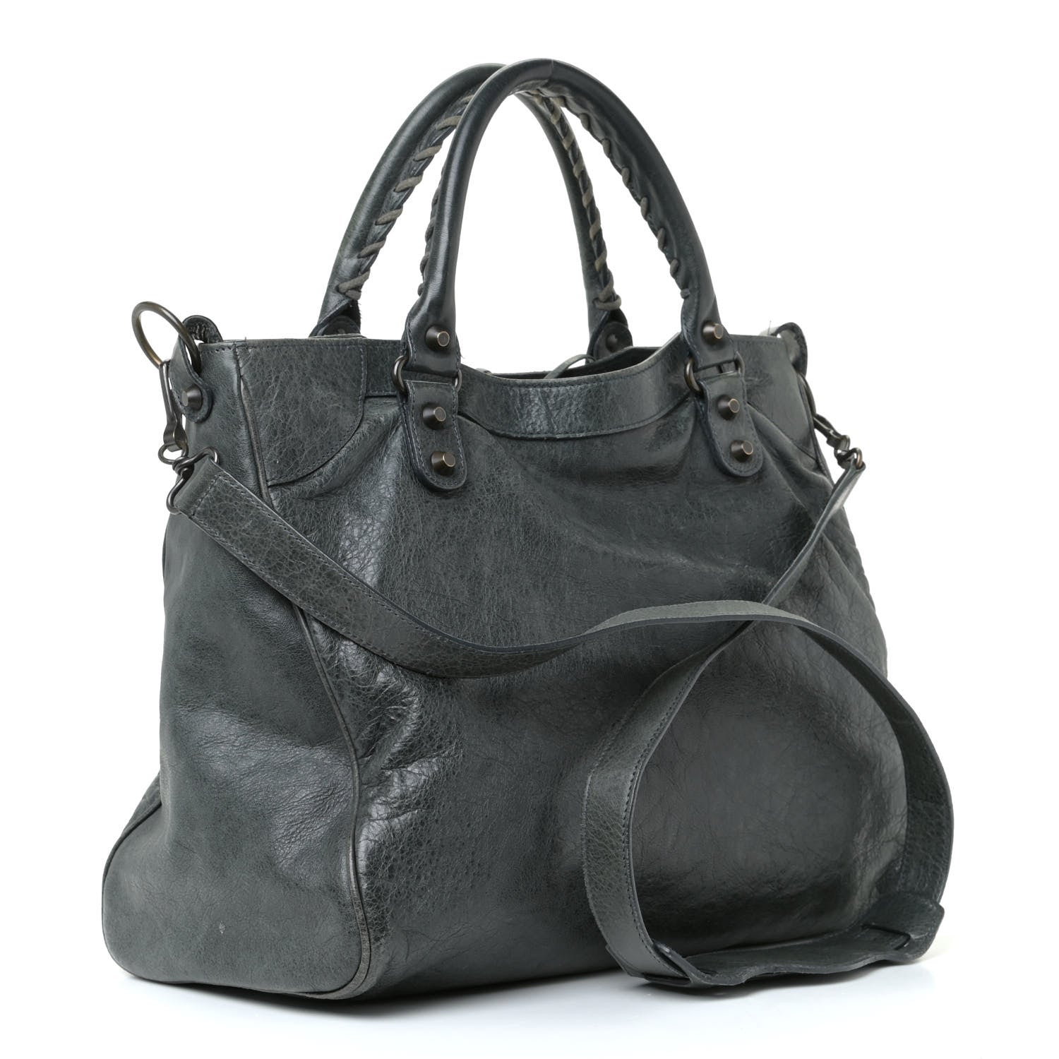 Balenciaga Agneau Classic Hardware Velo Anthracite 2 of 18