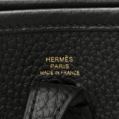 Hermes Taurillon Clemence Evelyne TPM Black 5 of 10