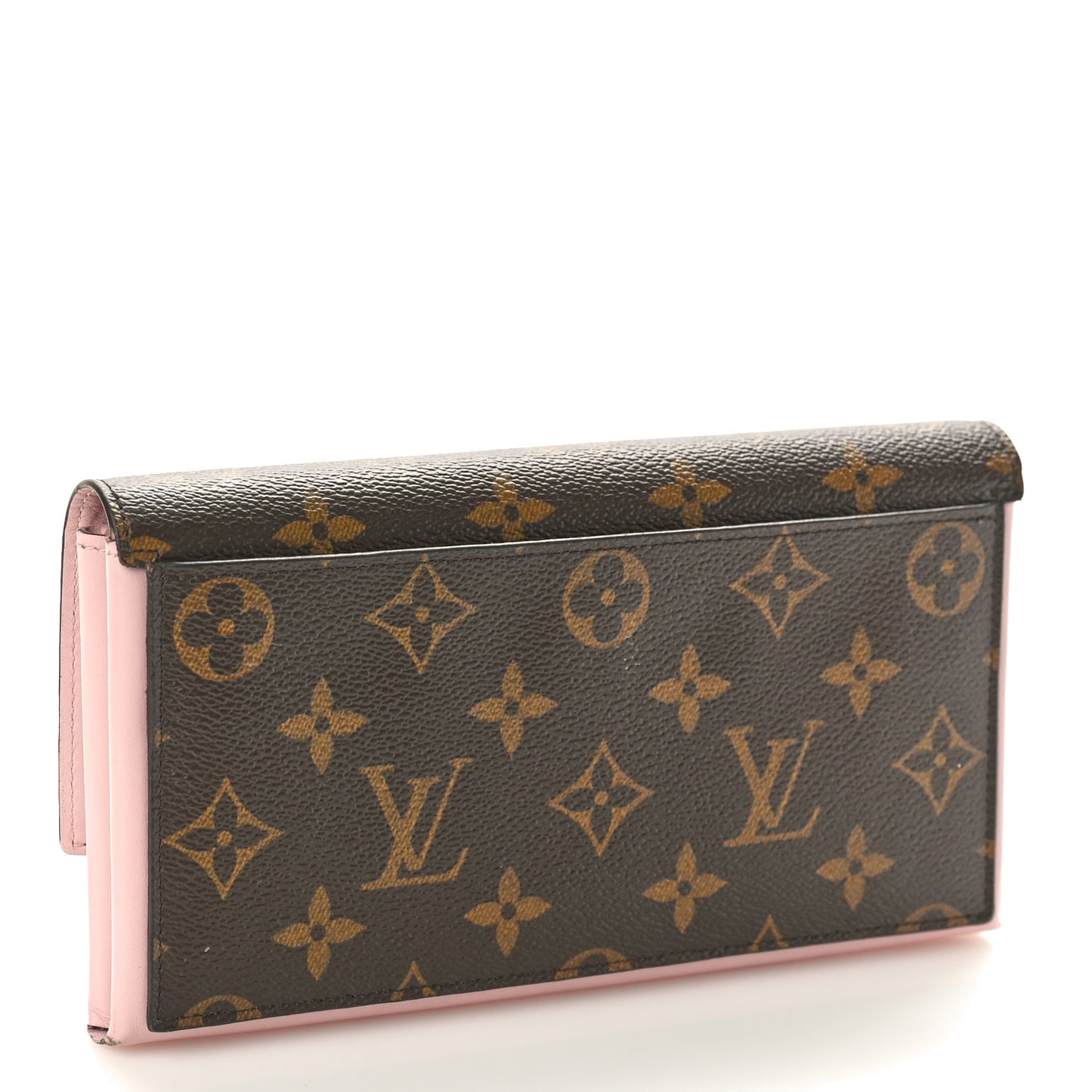 Monogram Flore Wallet Rose Ballerine