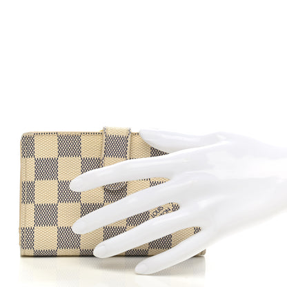 Louis Vuitton Damier Azur French Purse Wallet 2 of 12