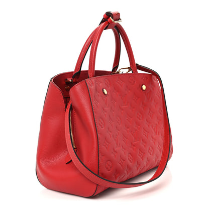 Louis Vuitton Empreinte Montaigne MM Cherry 2 of 10