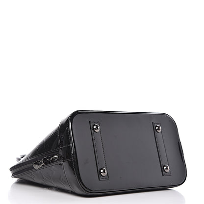 Louis Vuitton Vernis Alma PM Noir Magnetique 4 of 11