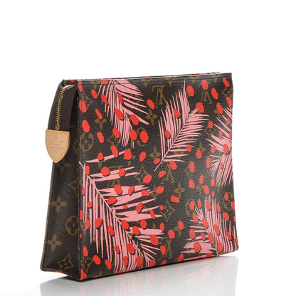 Louis Vuitton Monogram Jungle Dots Toiletry Pouch 26 Sugar Pink Poppy 3 of 6