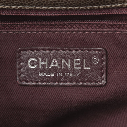 Chanel Crumpled Grained Calfskin Jumbo CC Crave Flap Beige 6 of 15