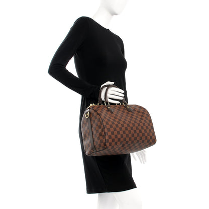Louis Vuitton Damier Ebene Speedy Bandouliere 30 3 of 8