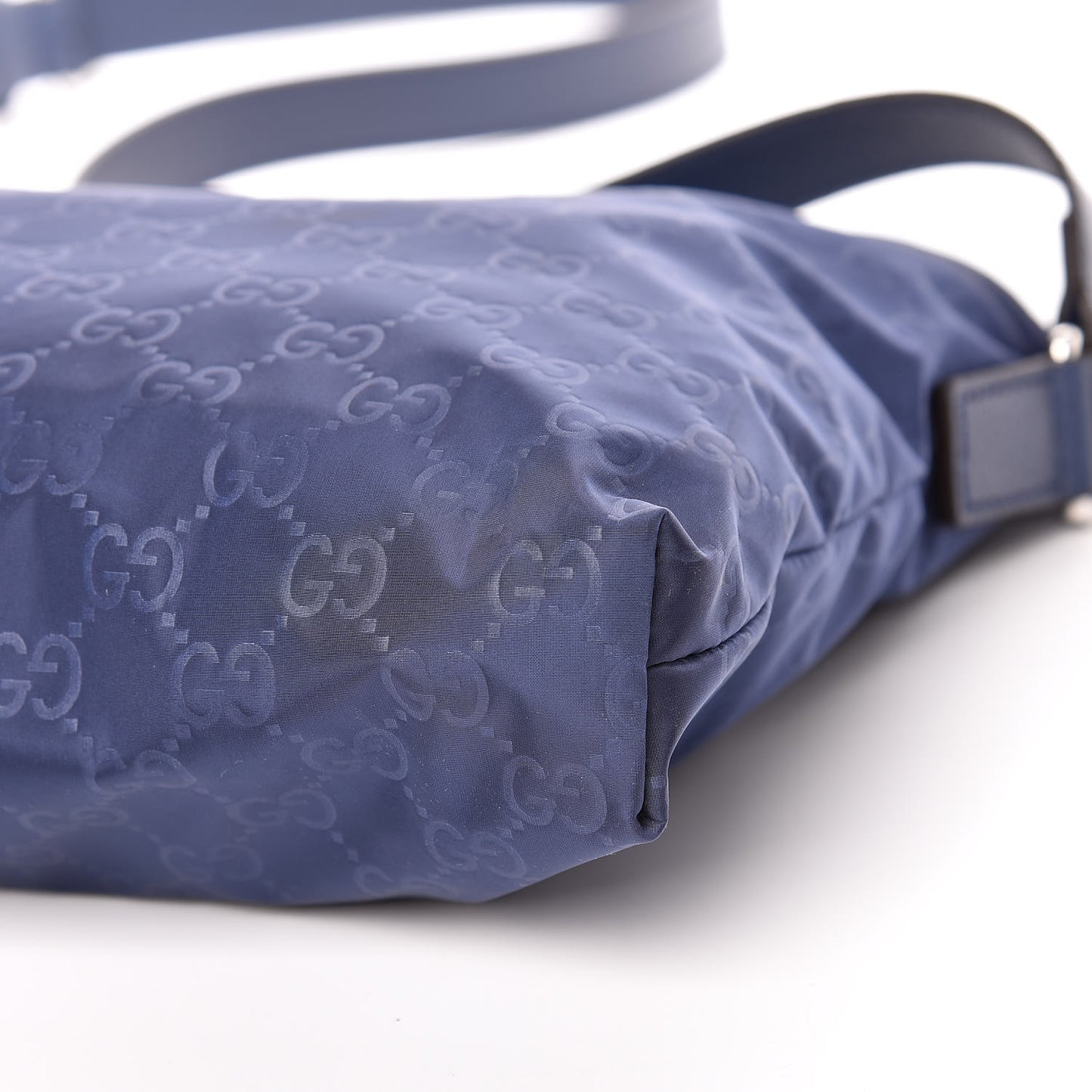 Nylon Monogram Dollar Calfskin Flat Messenger Bag Tide