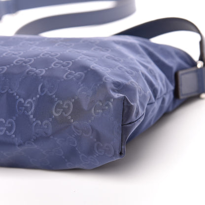 Gucci Nylon Monogram Dollar Calfskin Flat Messenger Bag Tide 6 of 9