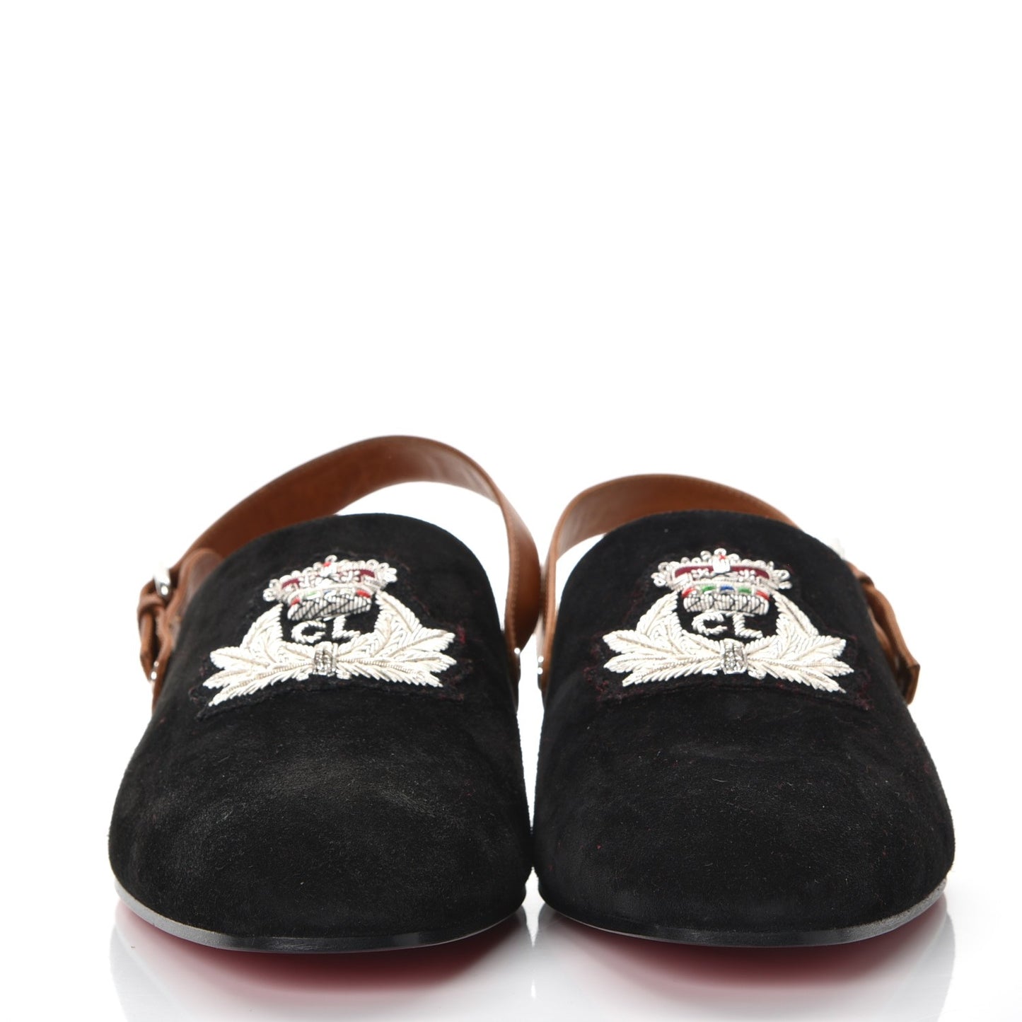 Mens Veau Velours Calf Lisse Oliveira Flat 41 Black