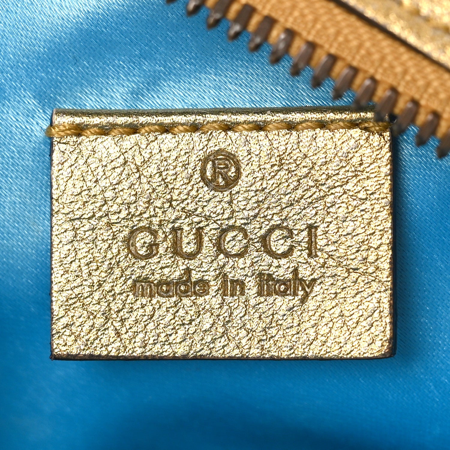Gucci Metallic Nappa Matelasse Heart Mini GG Marmont Round Shoulder Bag Oro Vecchio Rosa 6 of 9