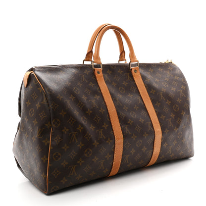 Louis Vuitton Monogram Keepall 50 2 of 10