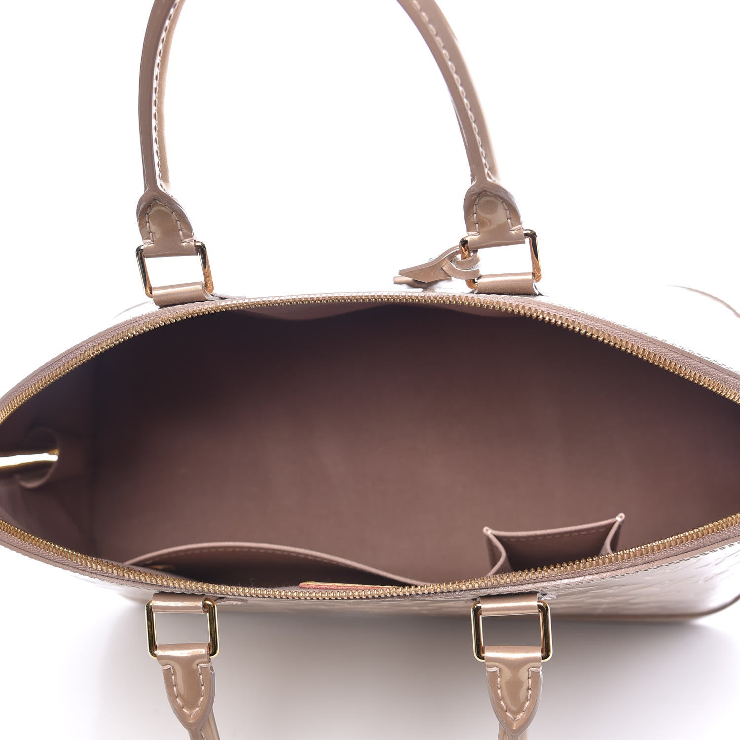 Louis Vuitton Vernis Alma GM Beige Poudre 5 of 14
