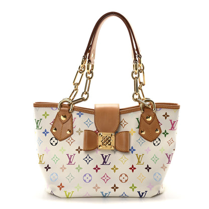 Louis Vuitton Monogram Multicolor Annie MM White 1 of 10