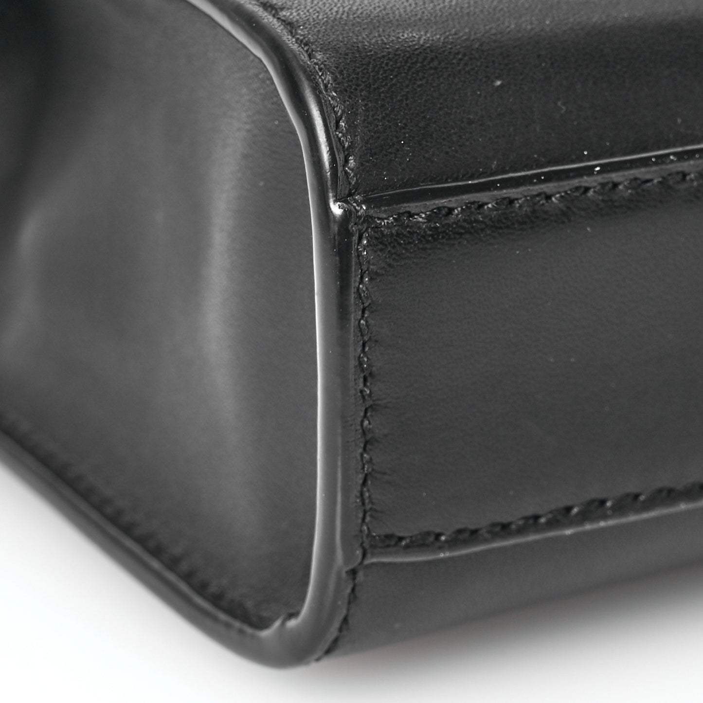 Smooth Calfskin Nico Shoulder Bag Black
