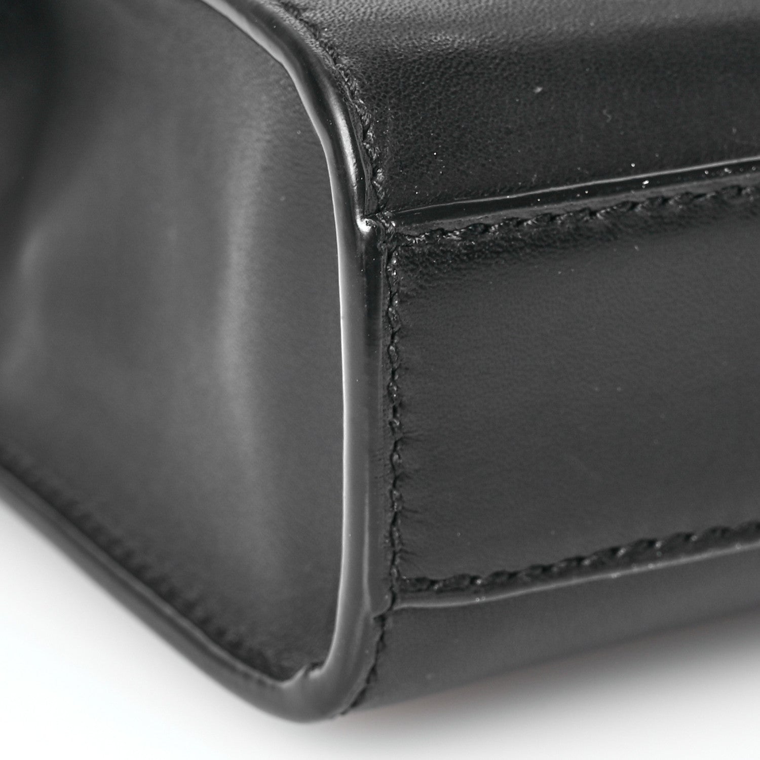 Saint Laurent Smooth Calfskin Nico Shoulder Bag Black 9 of 10