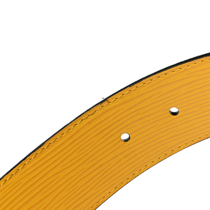Louis Vuitton Monogram Eclipse Epi 40mm LV Initiales Reversible Belt 90 36 Yellow 8 of 8