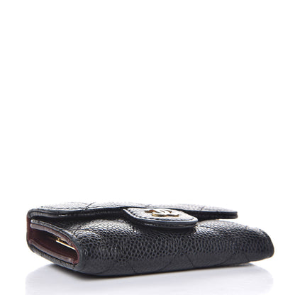 Chanel Caviar Quilted 6 Key Holder Black 4 of 7