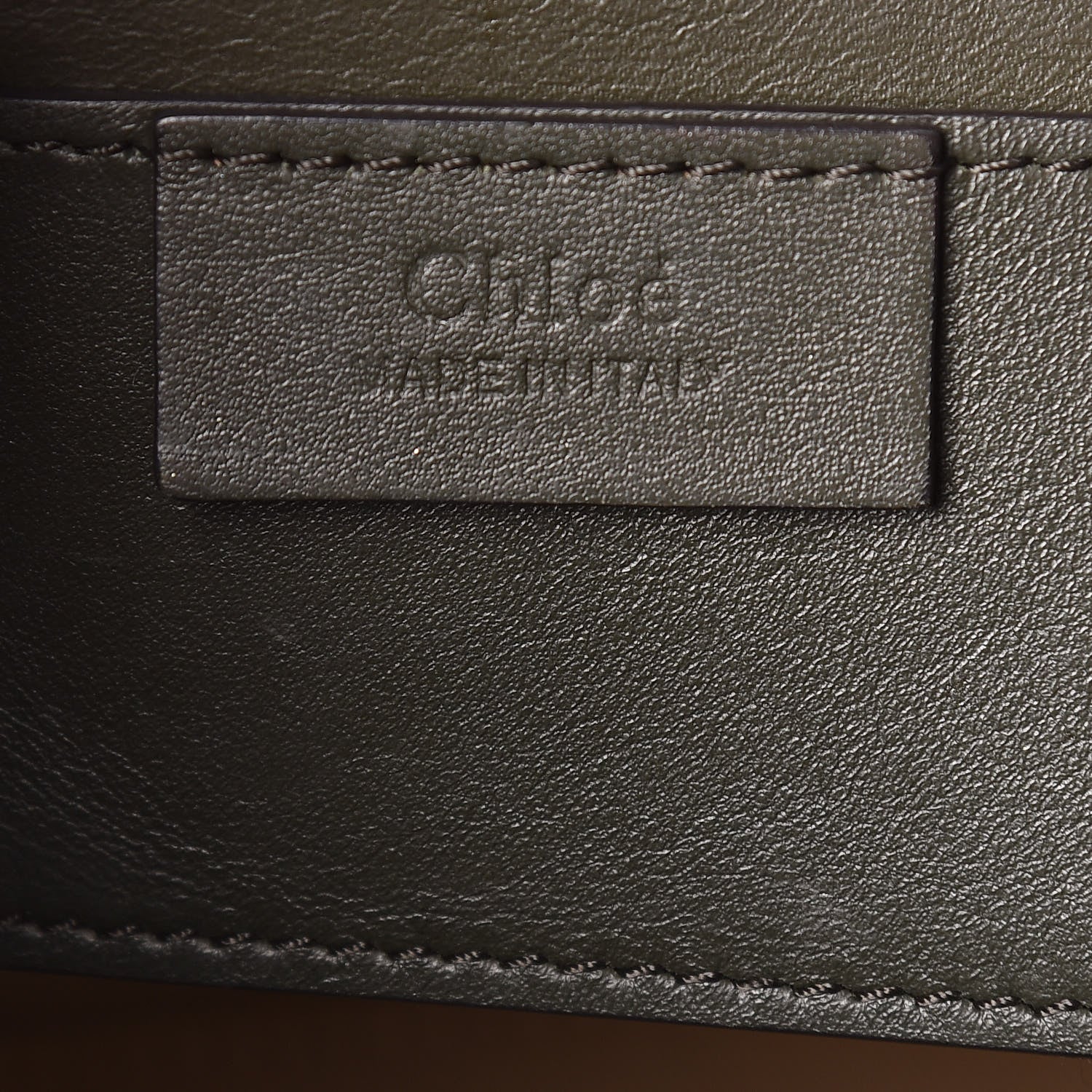 Chloe Patent Small Roy Bag Deep Forest 6 of 11