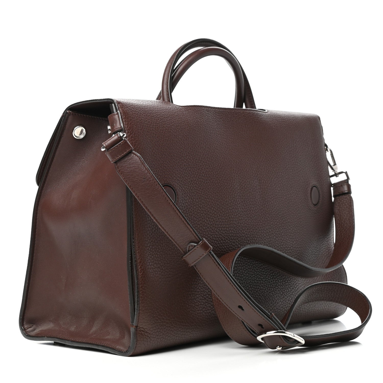 Christian Dior Grained Calfskin Large Diorever Flap Amaranth 3 of 11