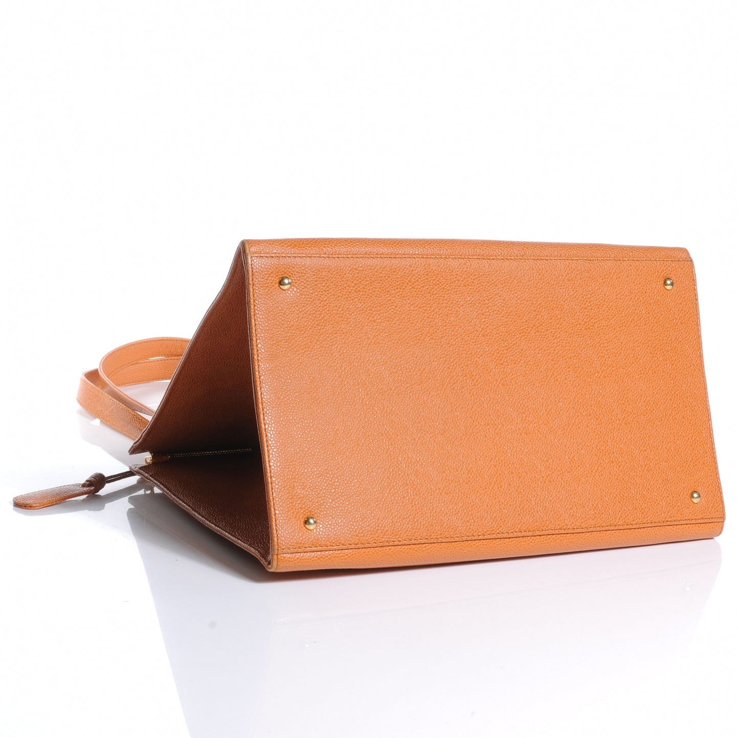 Caviar CC Shoulder Bag Orange