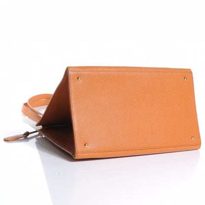 Chanel Caviar CC Shoulder Bag Orange 4 of 9