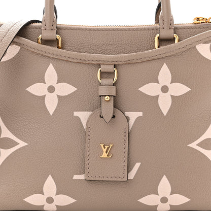 Louis Vuitton Empreinte Monogram Giant Trianon PM Tourterelle Creme 7 of 11