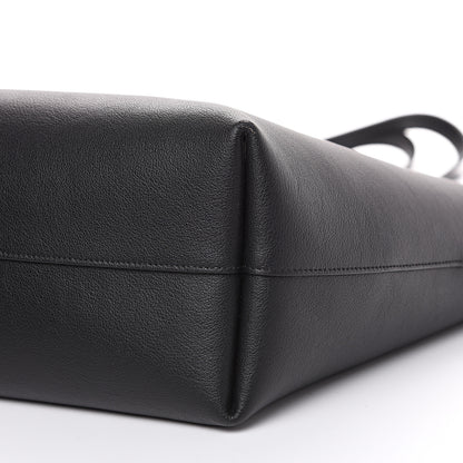 Saint Laurent Calfskin Large Shopping Tote Black 10 of 13