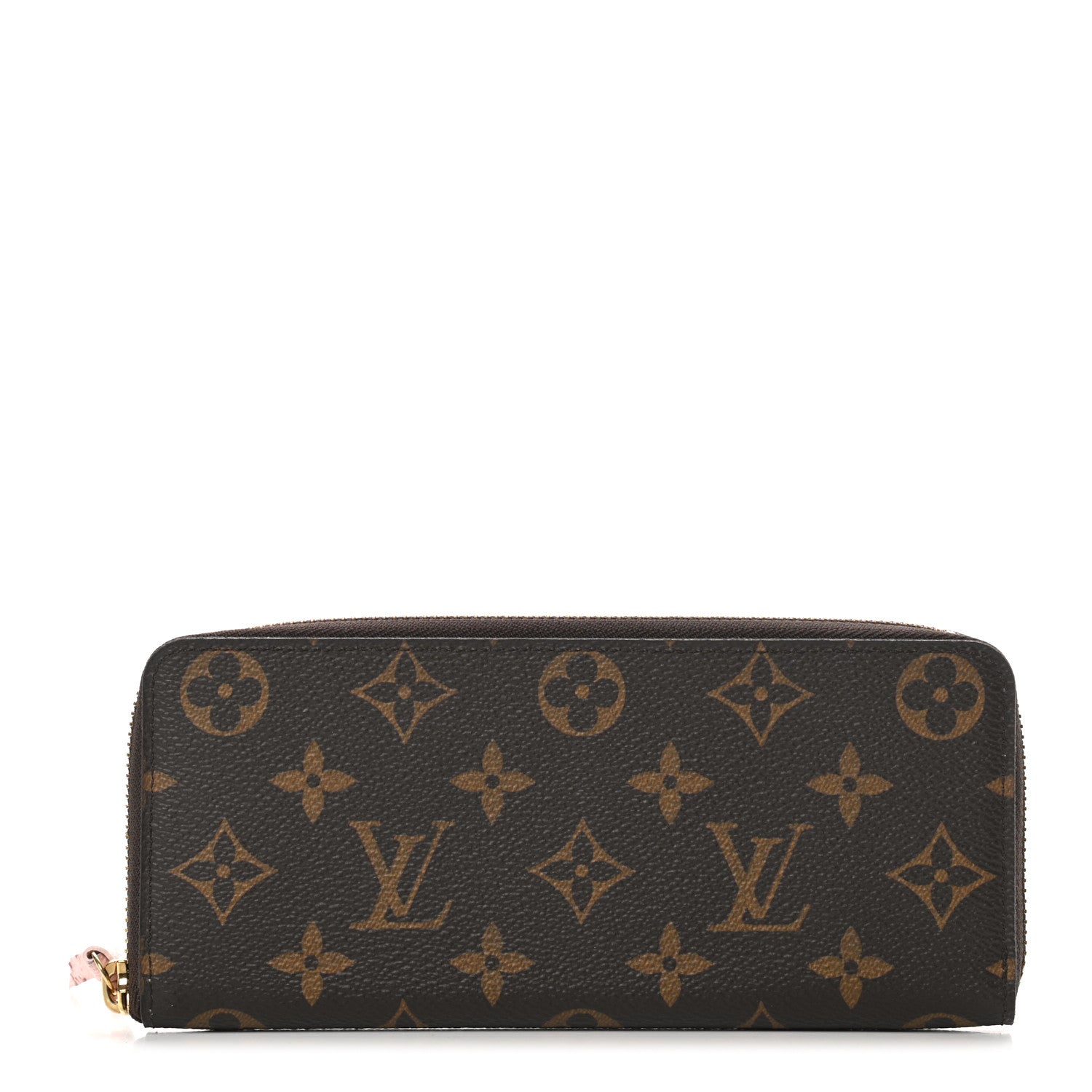Louis Vuitton Monogram Clemence Wallet Rose Ballerine 1 of 9