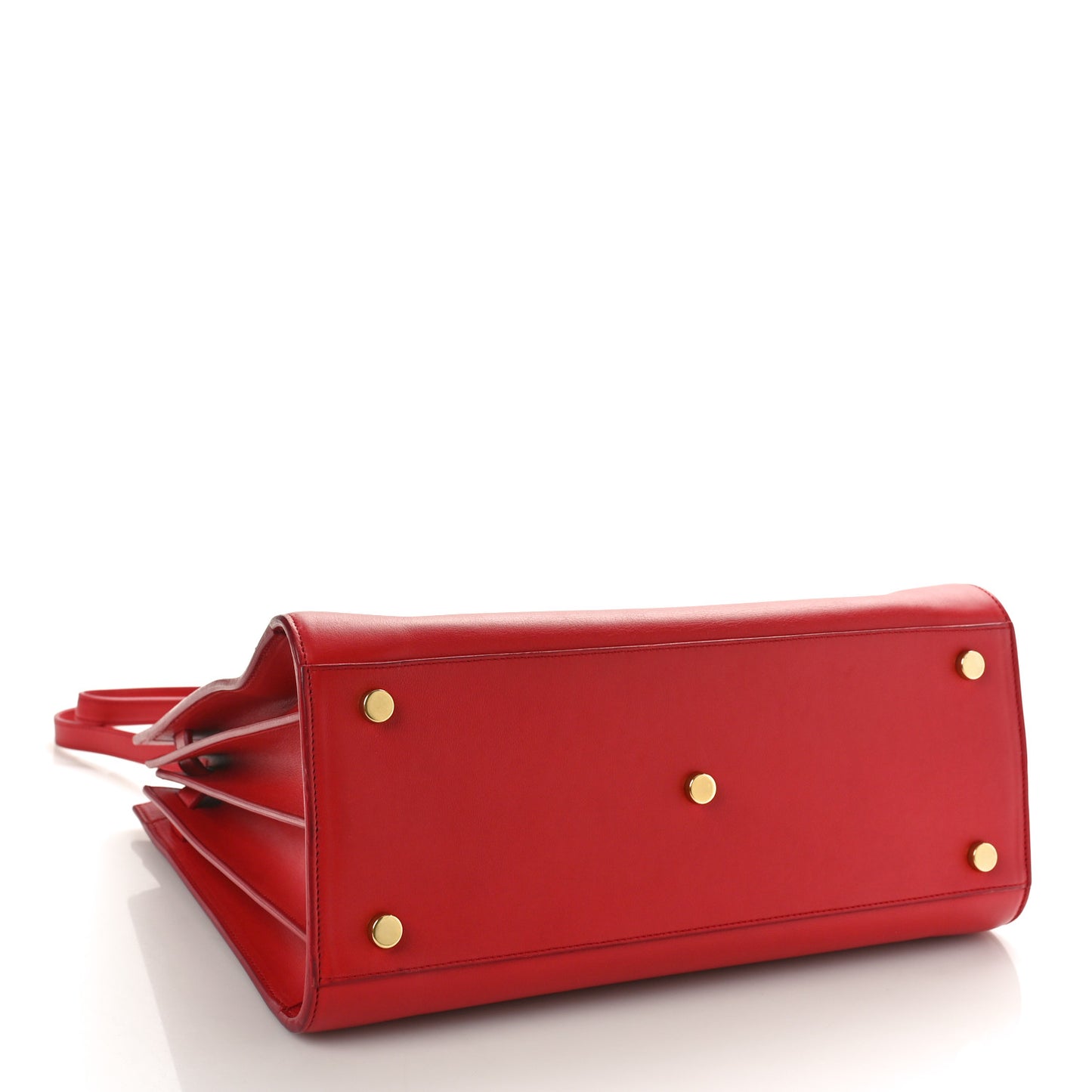 Calfskin Small Sac De Jour Lipstick Red