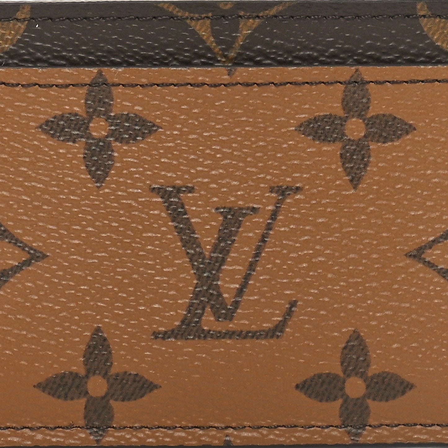 Reverse Monogram Card Holder