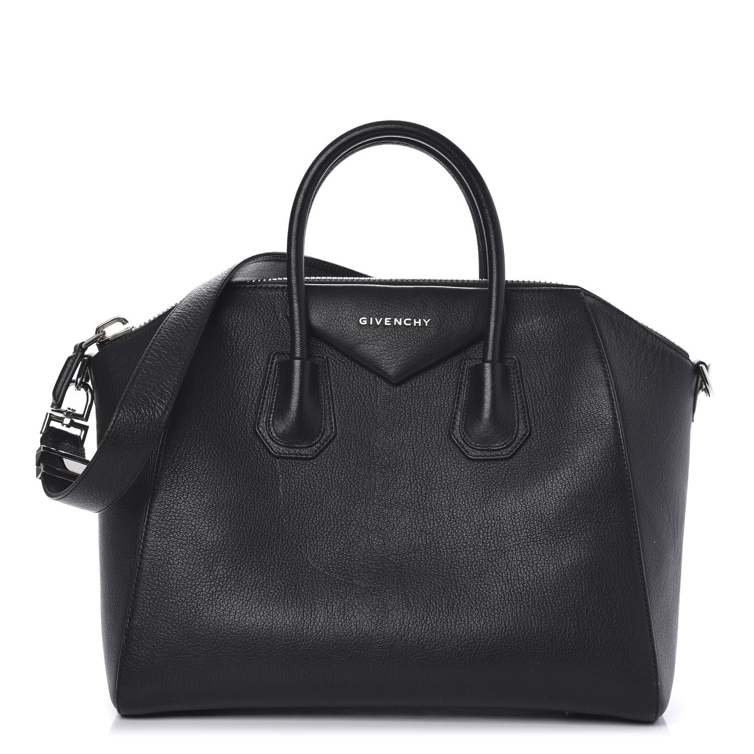 Givenchy Sugar Goatskin Medium Antigona Black 1 of 10