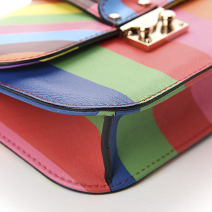 Valentino Garavani Vitello 1973 Small Glam Lock Rockstud Flap Multicolor 6 of 9