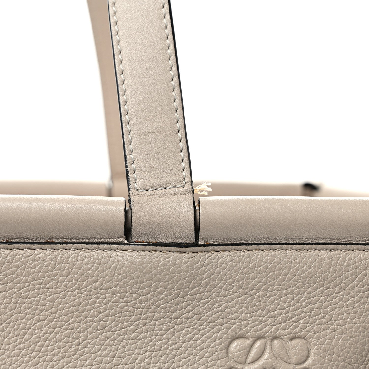 Loewe Soft Grained Calfskin Medium Cushion Tote Light Oat 9 of 9
