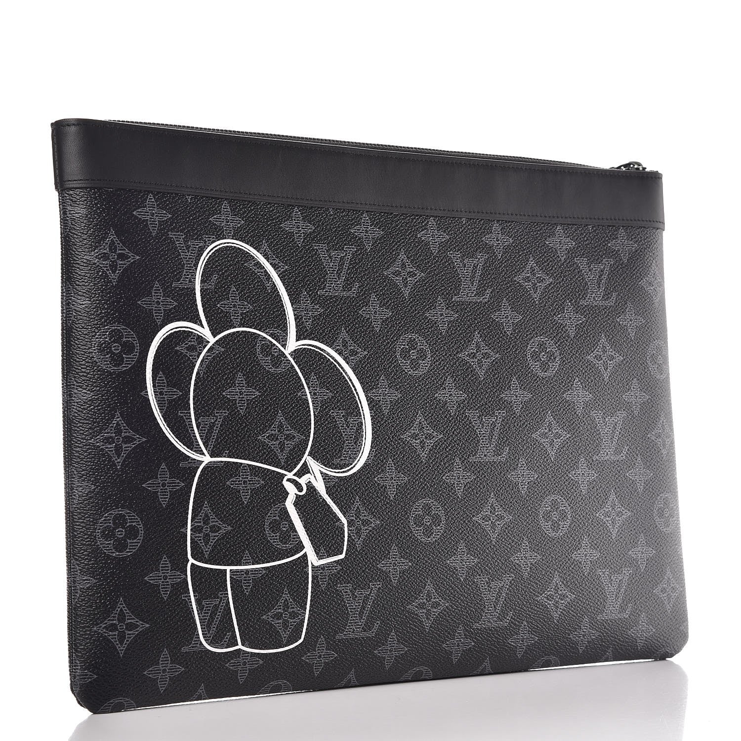 Louis Vuitton Monogram Eclipse Vivienne Apollo Pochette GM 3 of 9