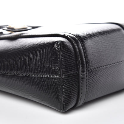 Dolce & Gabbana Textured Calfskin Mini Escape Shopper Tote Black 6 of 9