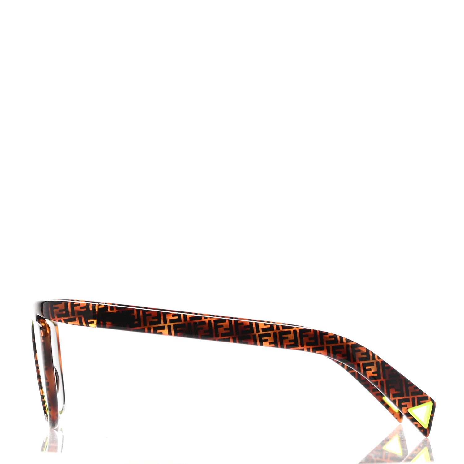 Fendi Acetate FF Sunglasses FF 0384/S Havana Green 3 of 6