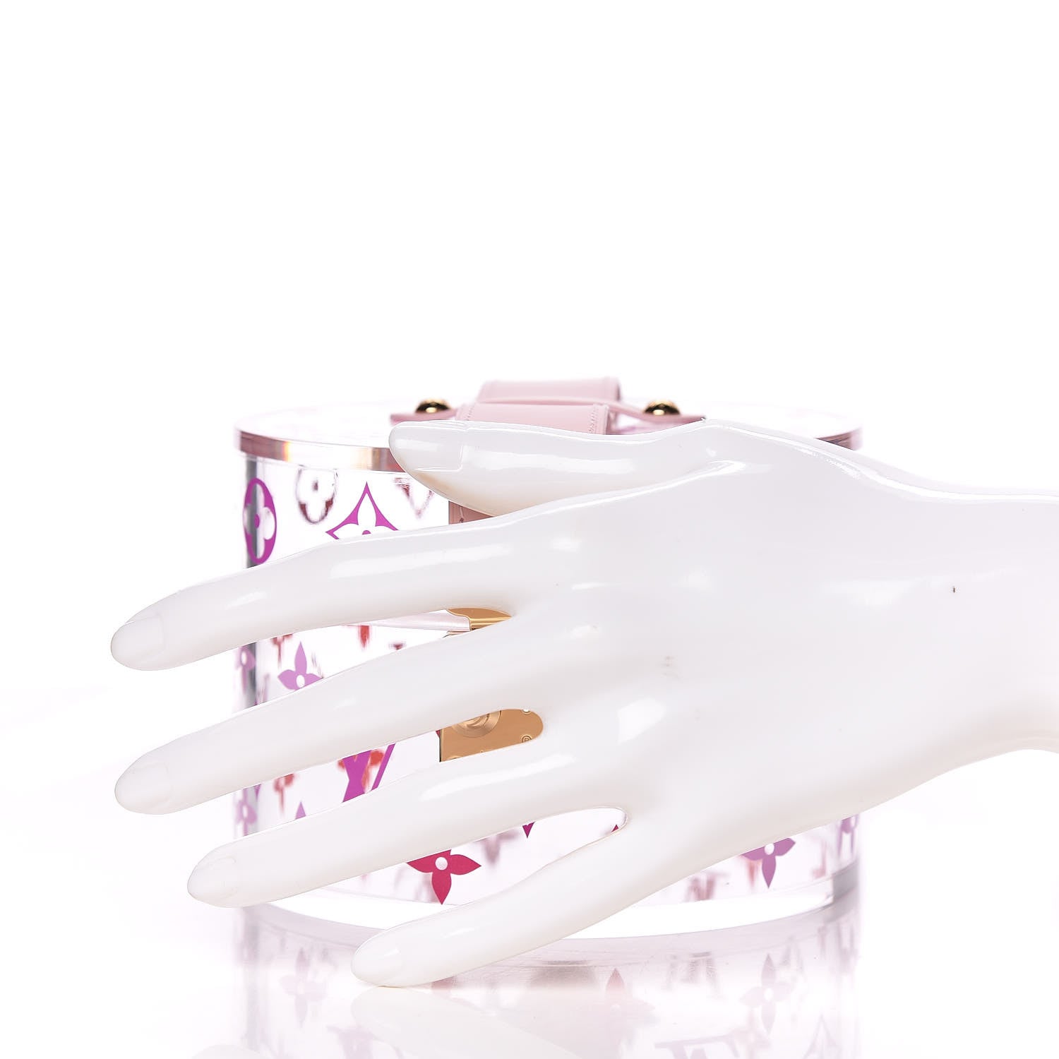 Louis Vuitton Transparent Plexiglass Box Scott Pink 2 of 8