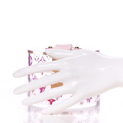 Louis Vuitton Transparent Plexiglass Box Scott Pink 2 of 8